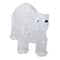 28" Lighted Commercial Grade Acrylic Polar Bear Christmas Display Decoration